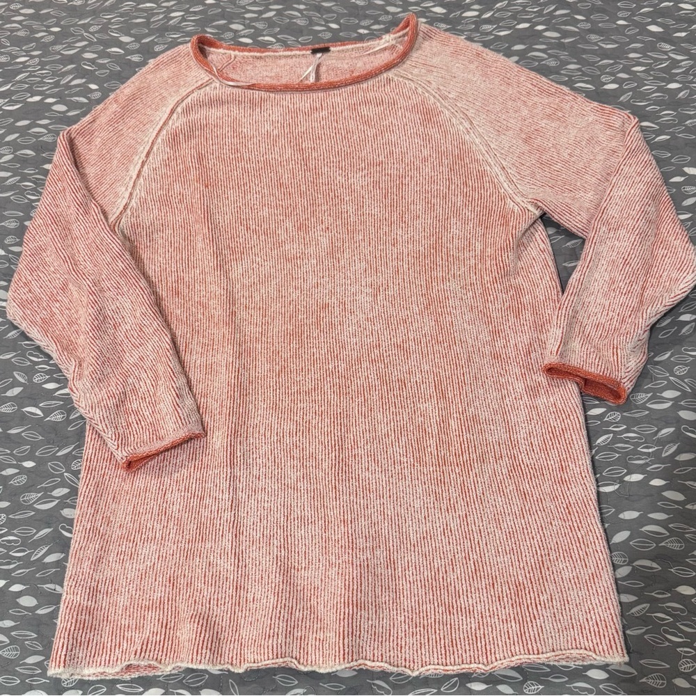 FREE PEOPLE Orange Sweater, size small - Picture 4 of 10